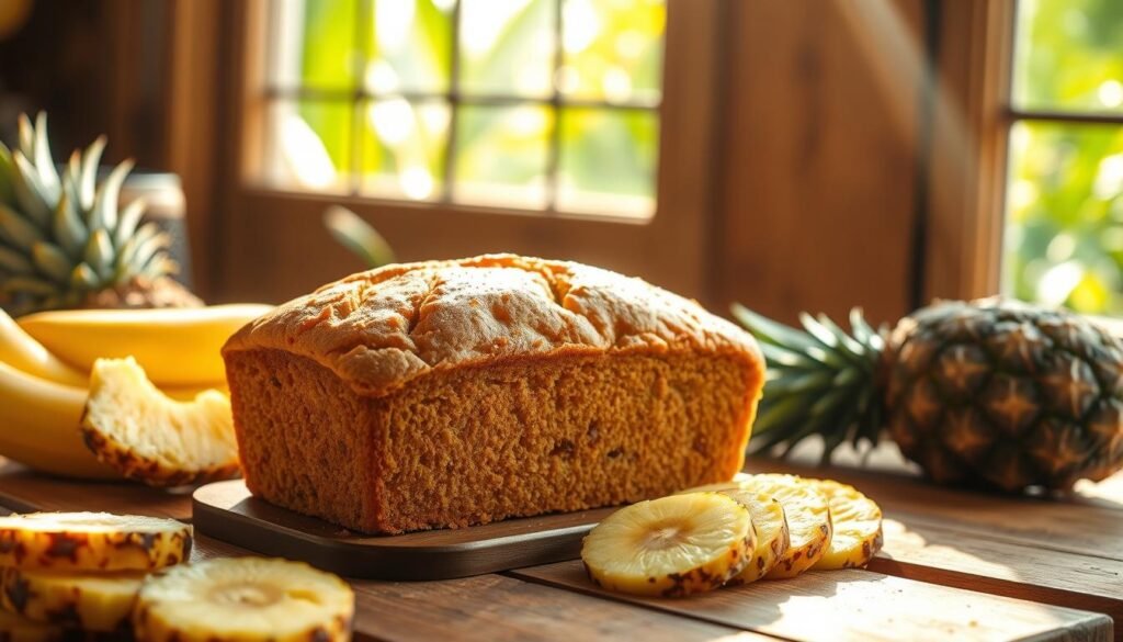 pineapple banana bread