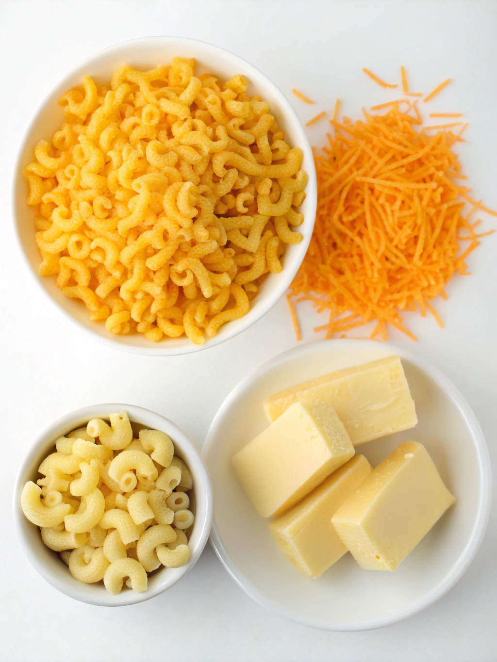 3 cheese mac and cheese recipe ingredients