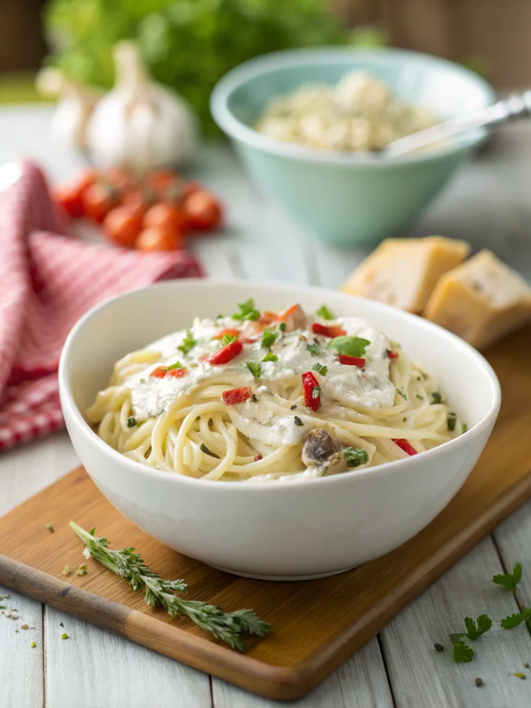 alfredo recipe with cream cheese