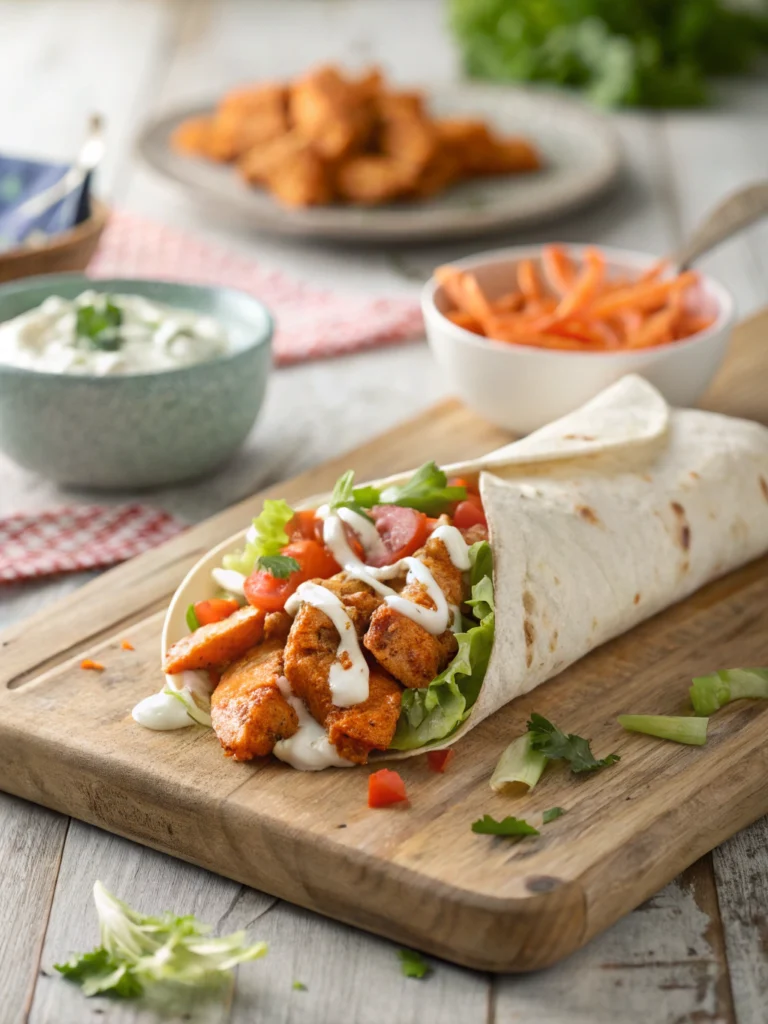 buffalo chicken wrap recipe