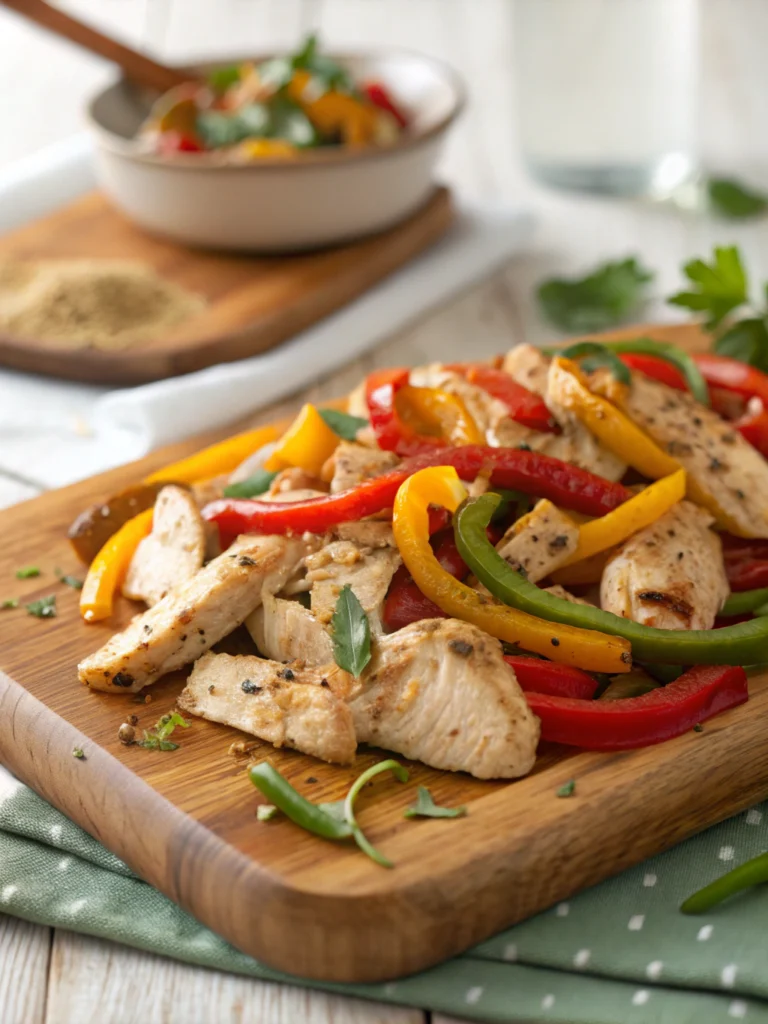 chicken and peppers recipe