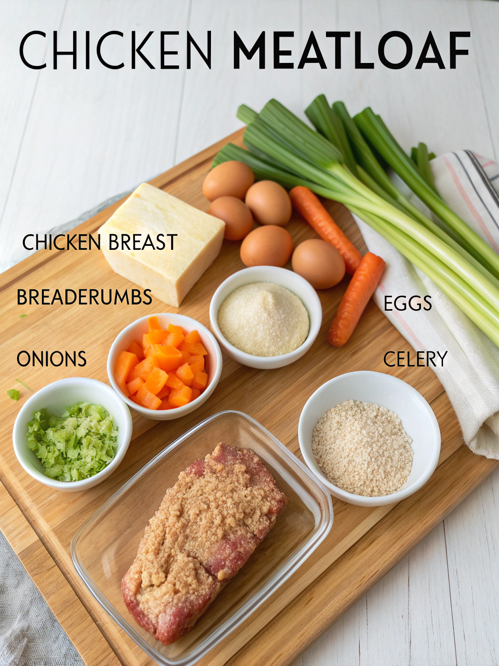 Chicken Meatloaf Recipe Ingredients