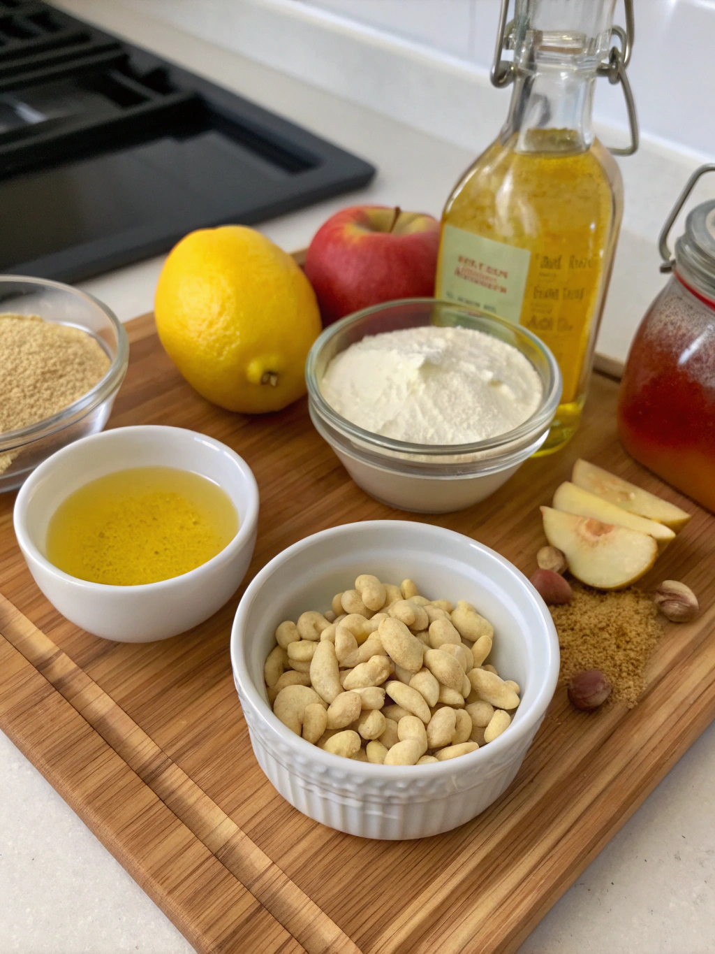 Vegan cream cheese recipe ingredients