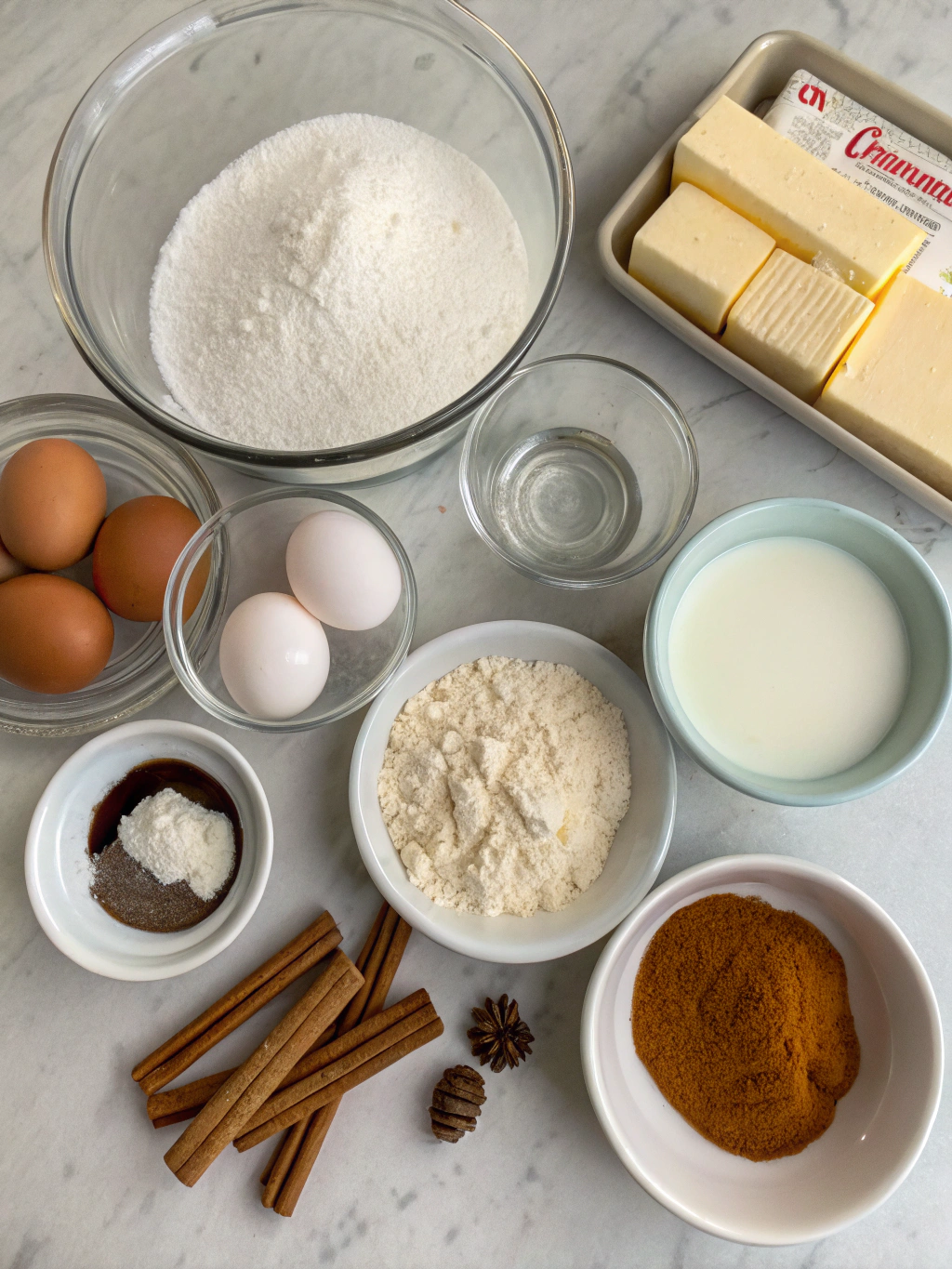 Cinnamon Donut Bread Recipe Ingredients