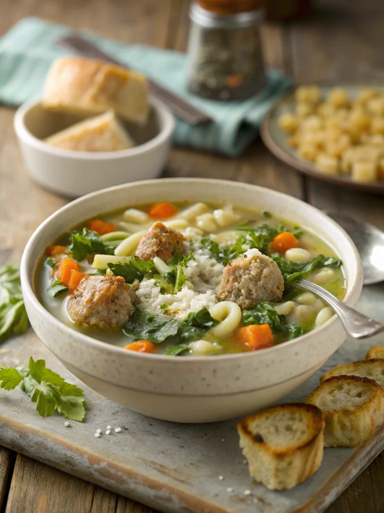 easy italian wedding soup recipe