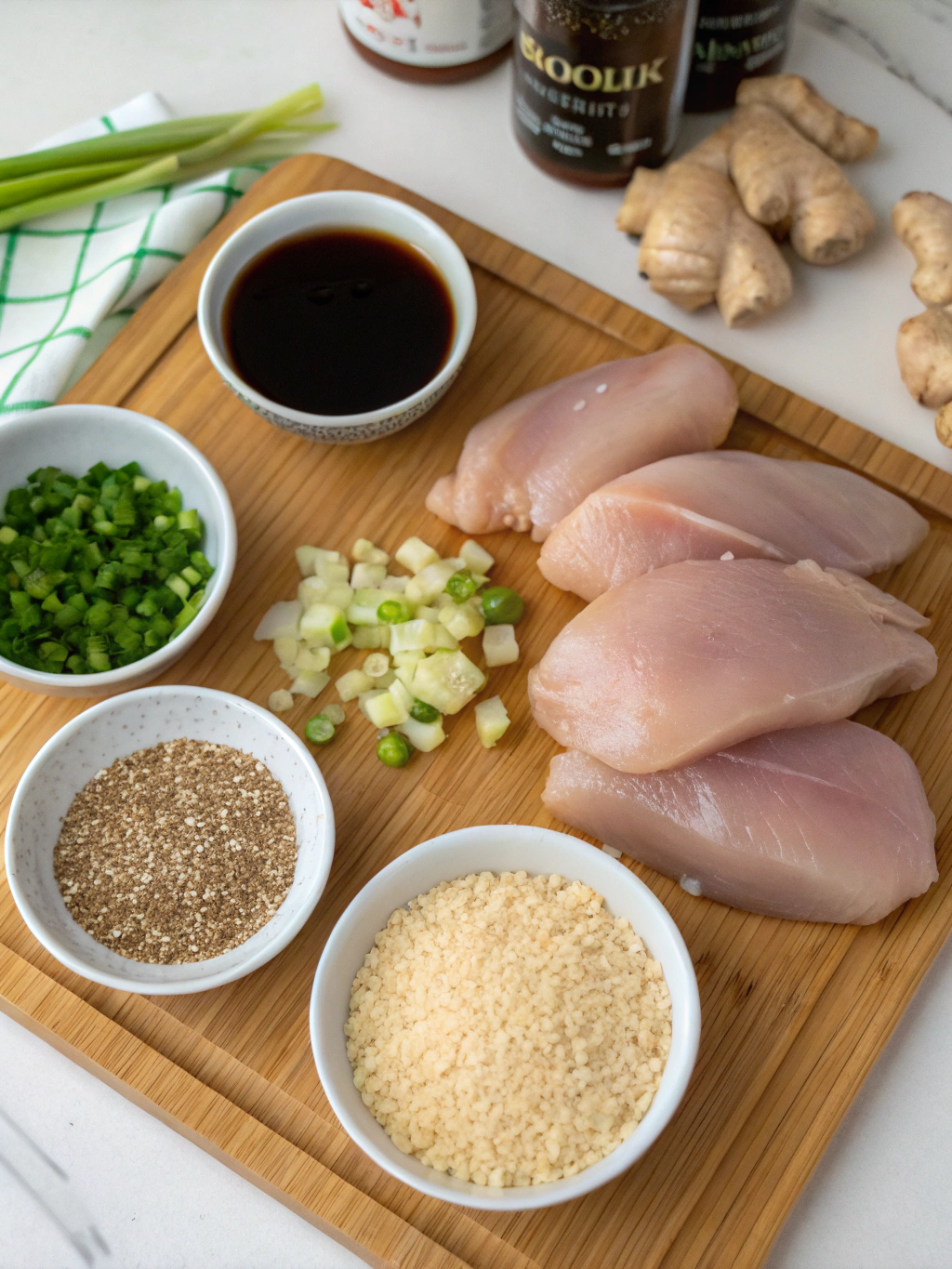 Ingredients for Panda Express Teriyaki Chicken