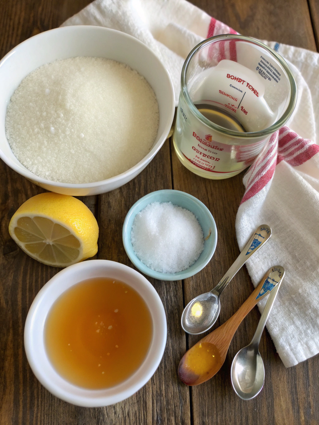 Sugar wax recipe ingredients