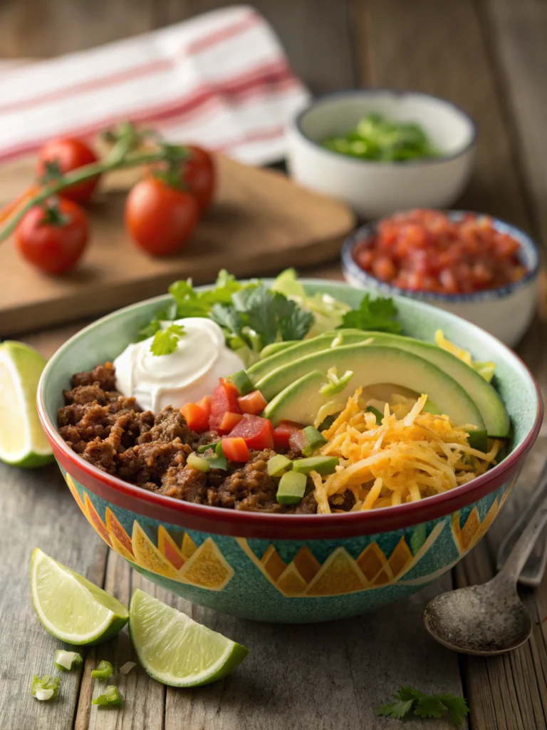 taco bowl recipe
